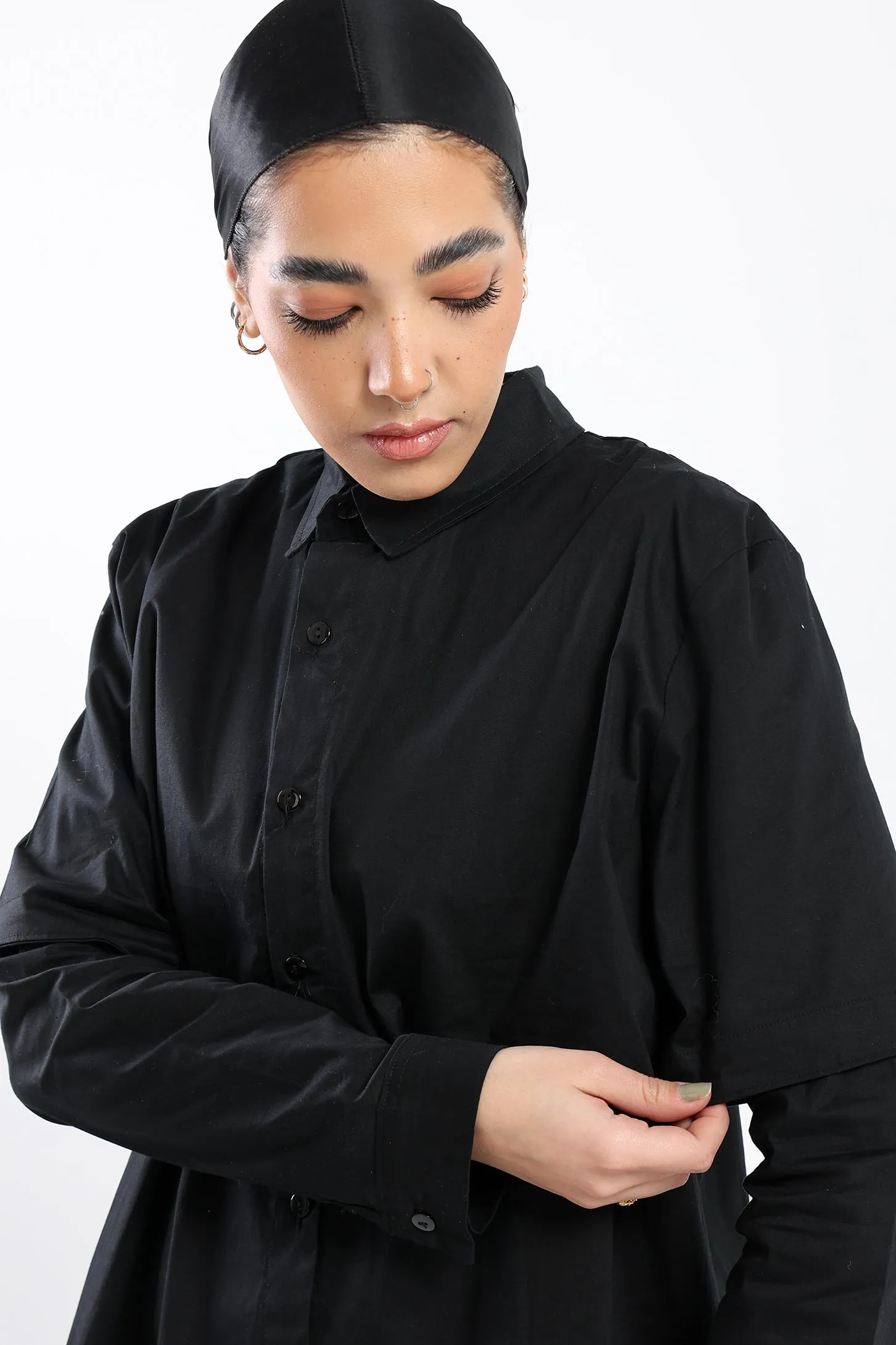 2-Pieces Shirt - Black