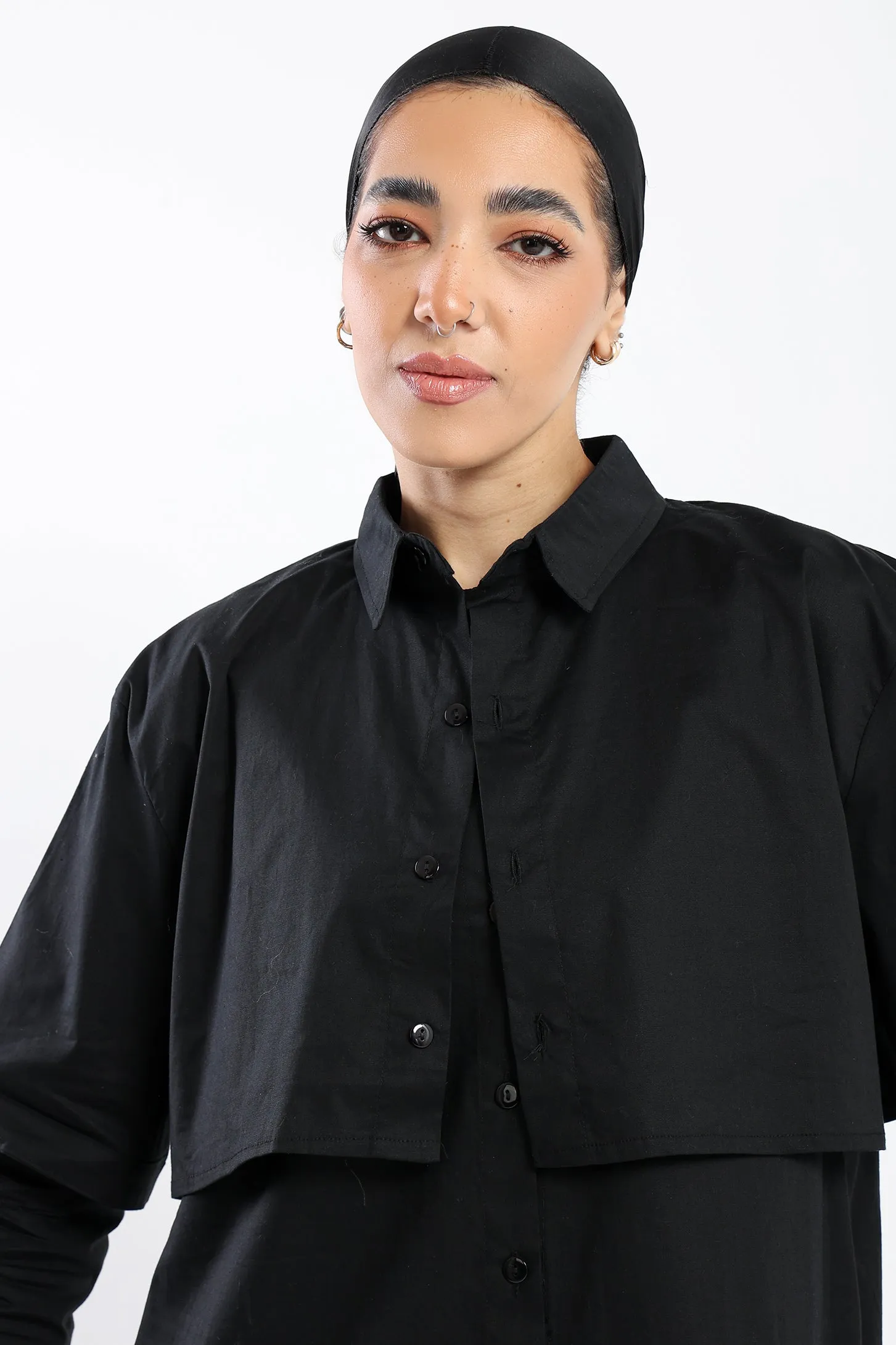 2-Pieces Shirt - Black