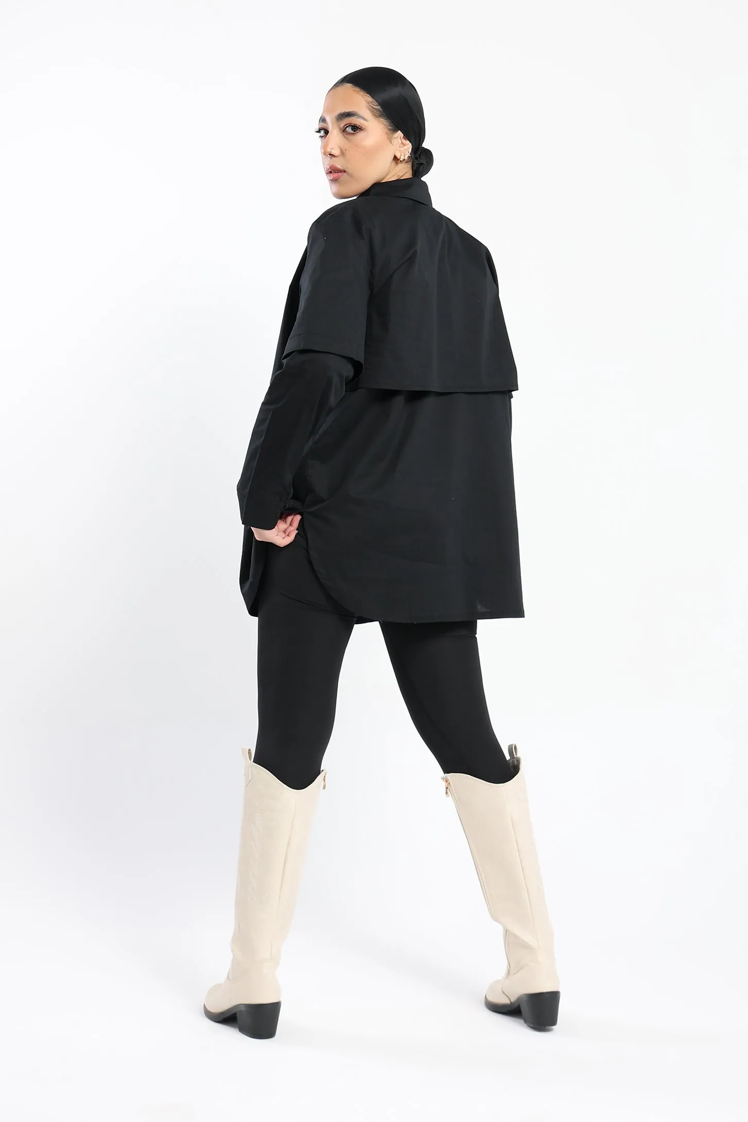 2-Pieces Shirt - Black