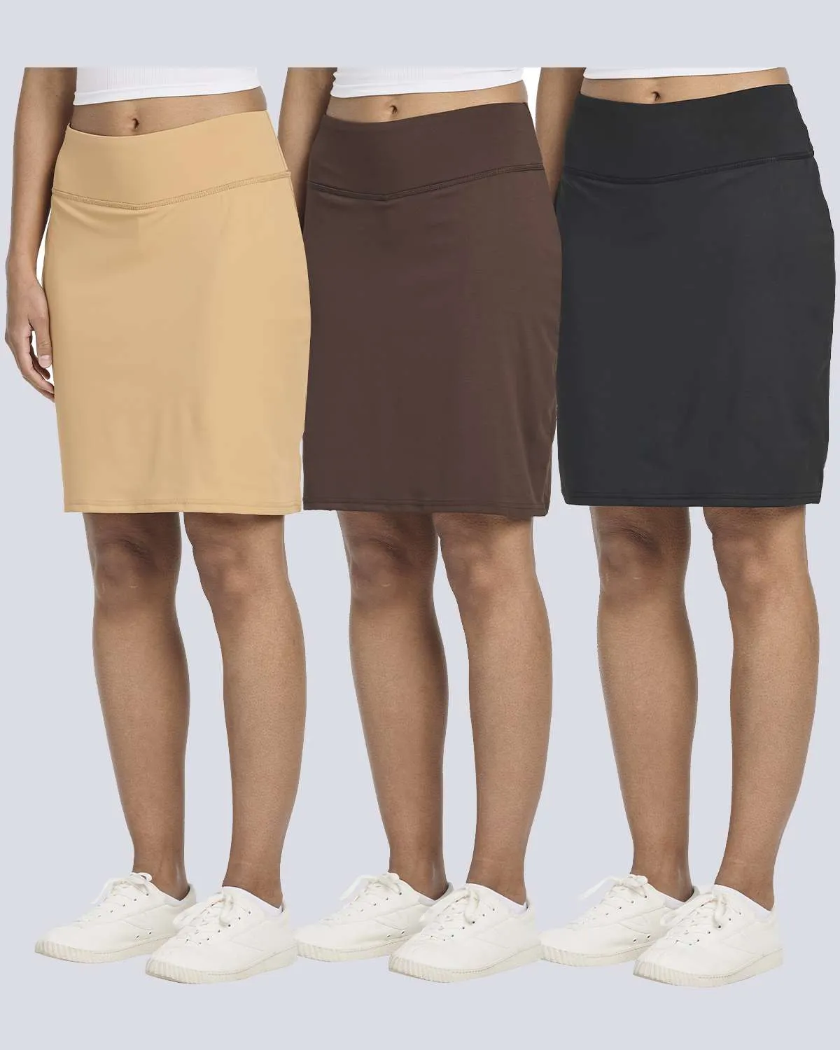 3 Pack: Women's 20 Golf Skirts with Pockets (Available in Plus Size)