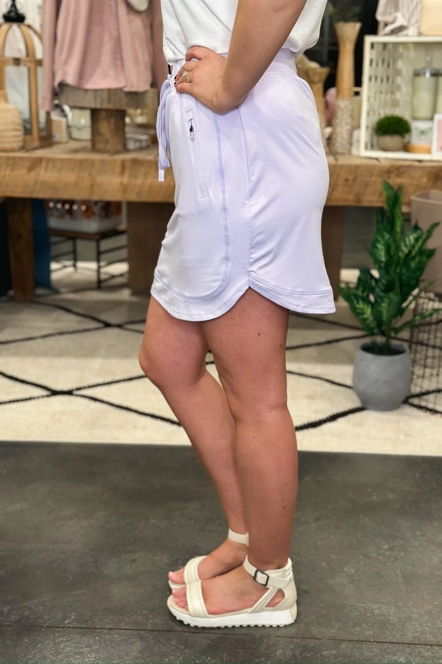 Addison Skort - Lilac