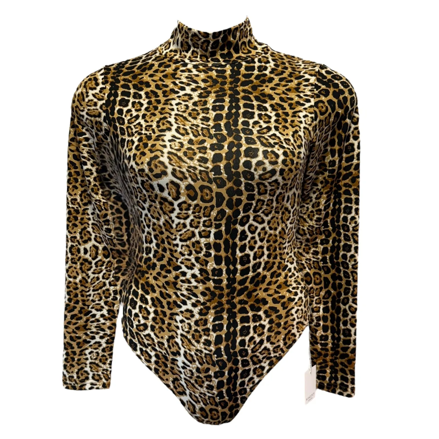 Animal Print Bodysuit Mangopop, Size M
