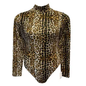 Animal Print Bodysuit Mangopop, Size M
