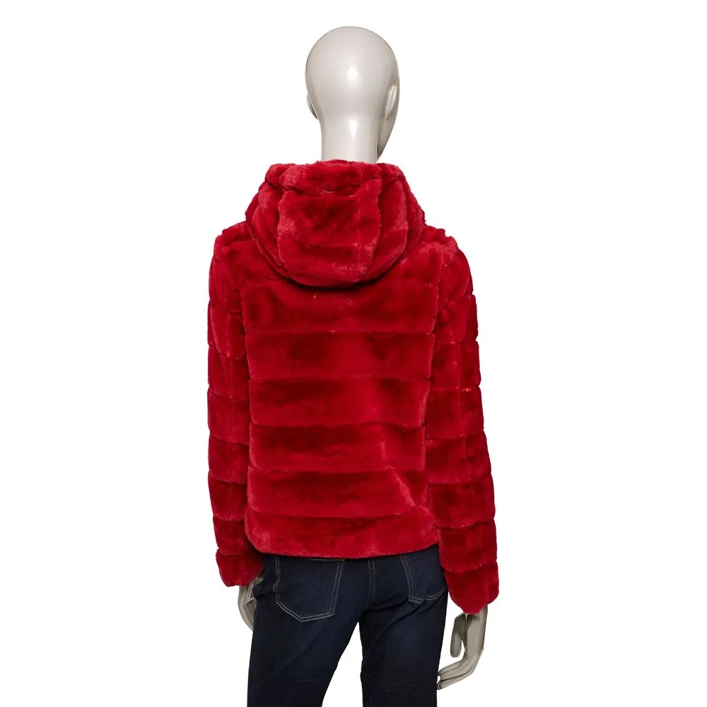 Baldinini Trend Red Polyester Women Women's Jacket
