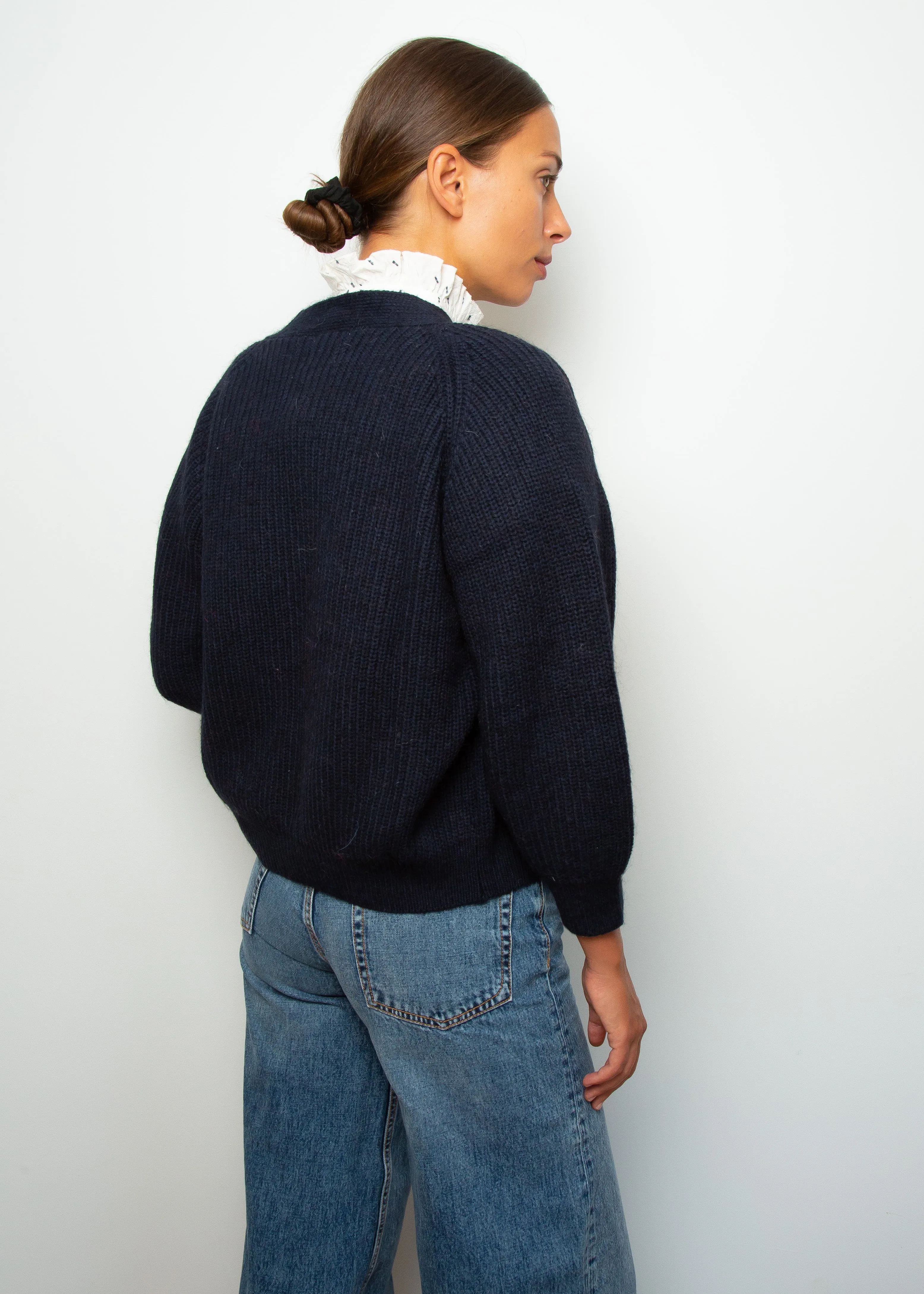 BR Dosany Knit Cardi in Blue Nights