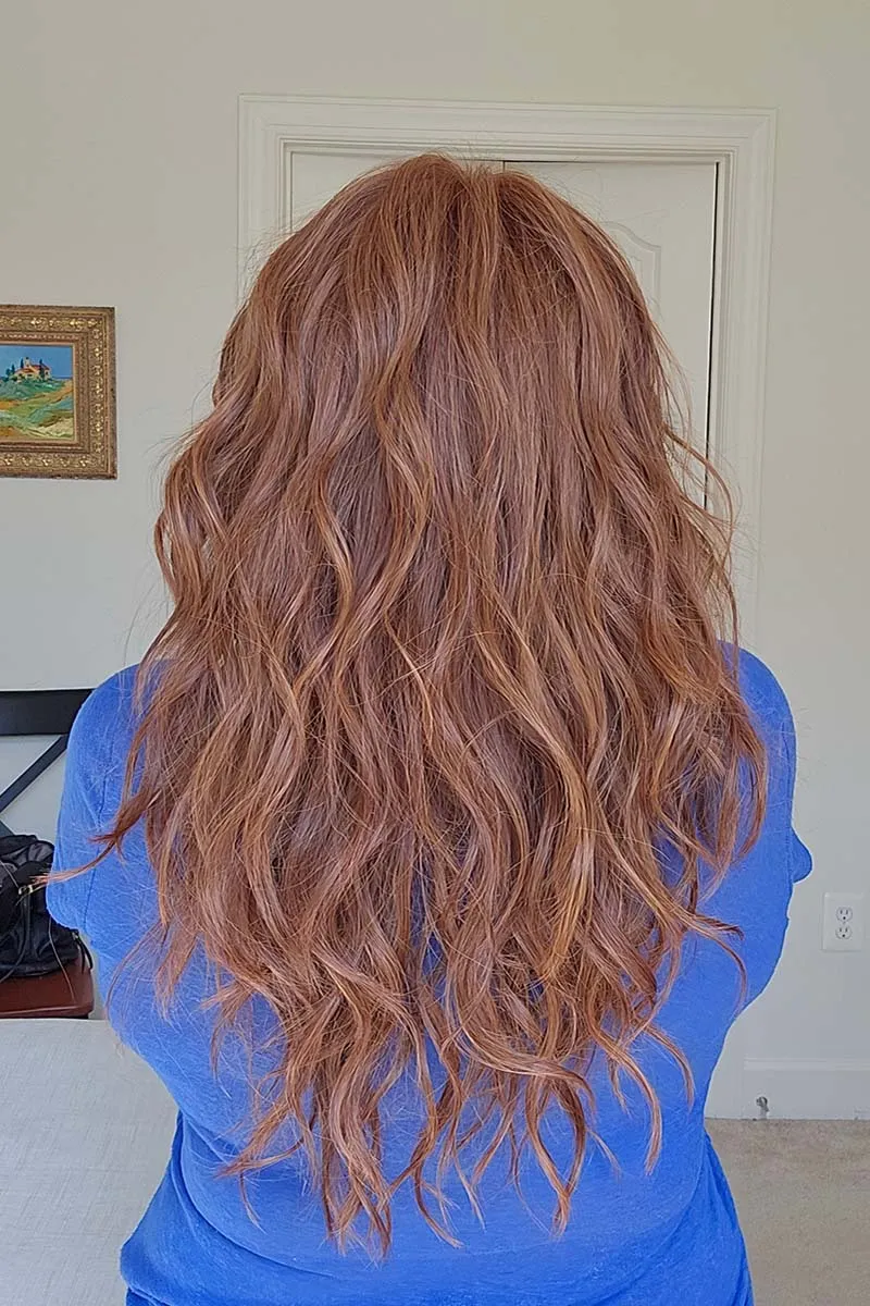 California Beach Waves Wig by TressAllure | Heat Friendly Synthetic | Lace Front Wig (Mono Top)