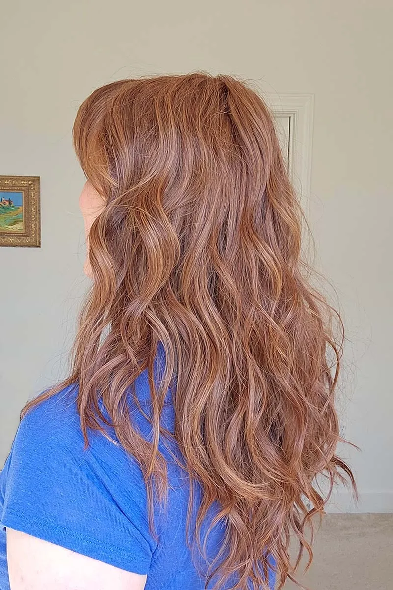 California Beach Waves Wig by TressAllure | Heat Friendly Synthetic | Lace Front Wig (Mono Top)
