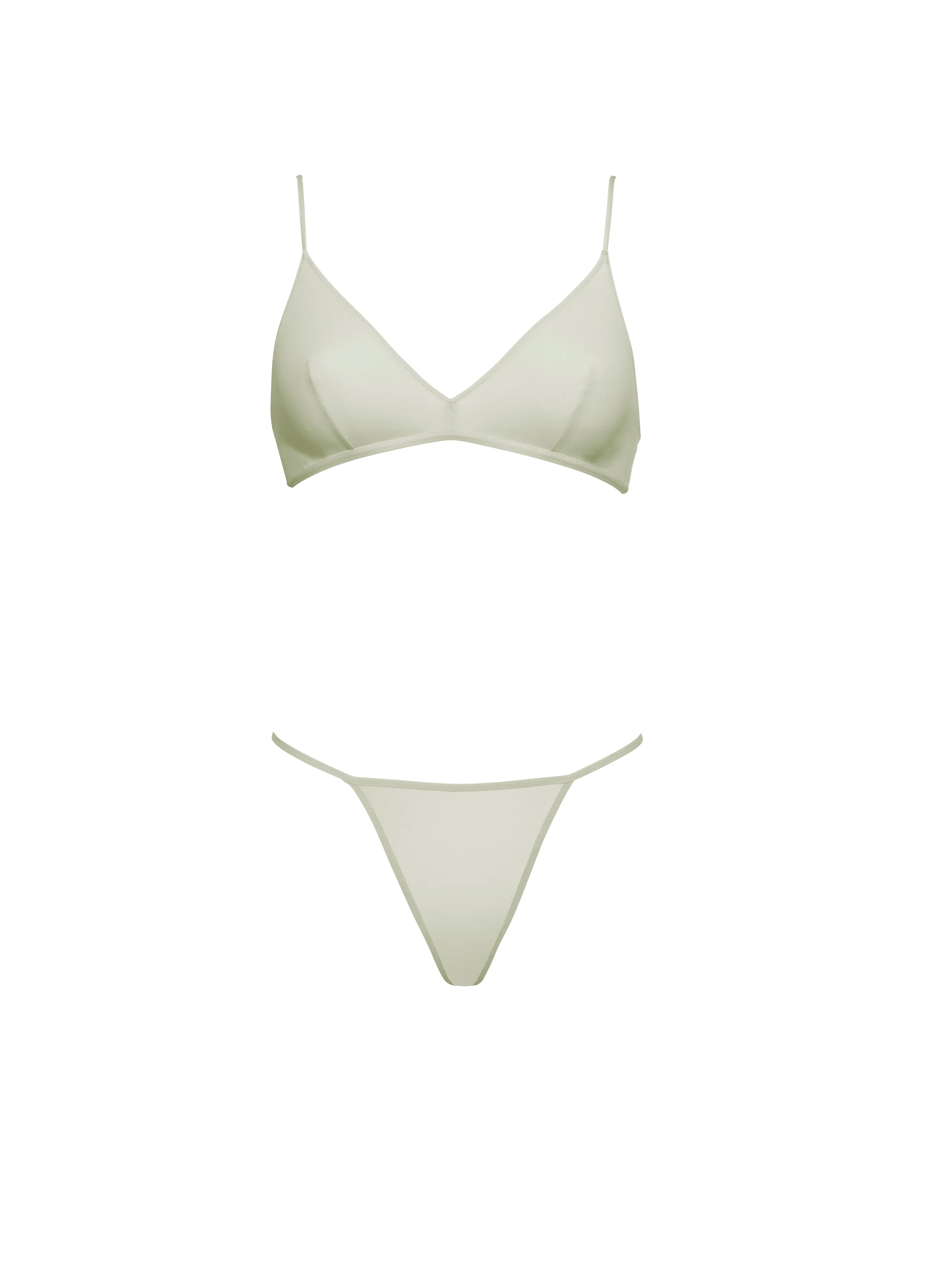 Effortless Triangle Bra - Aventurine
