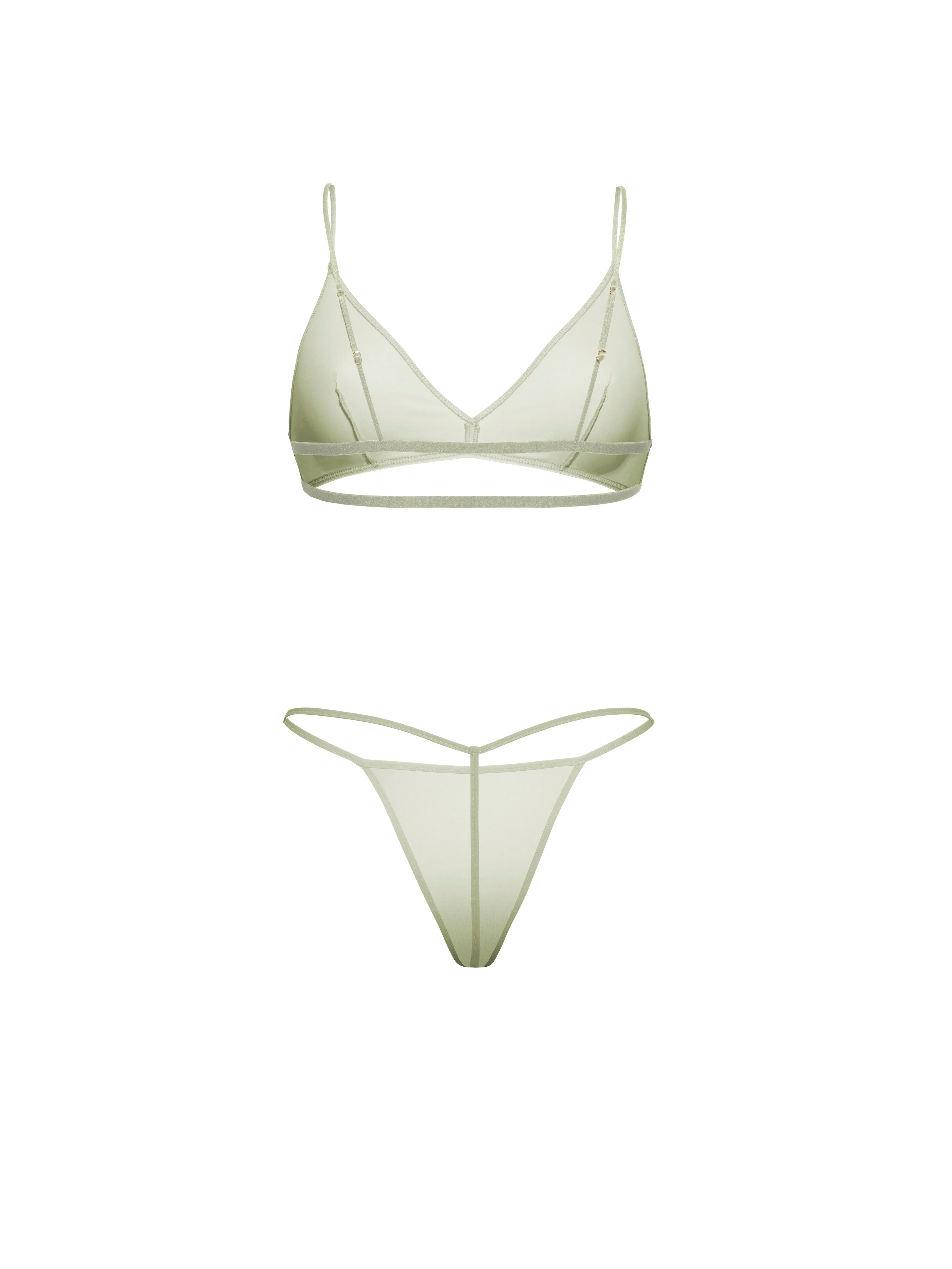 Effortless Triangle Bra - Aventurine