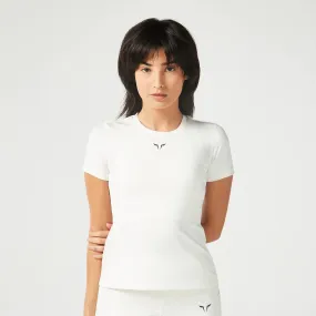 Essential Body Fit Tee - Pearl White