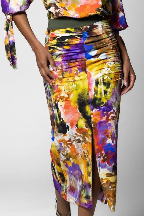 Eugenie Skirt - Biarritz Print