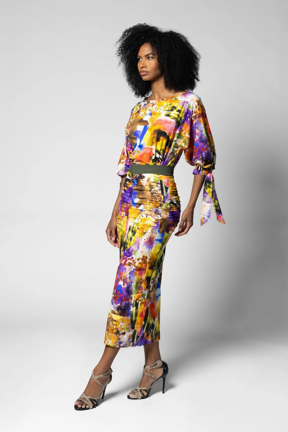 Eugenie Skirt - Biarritz Print