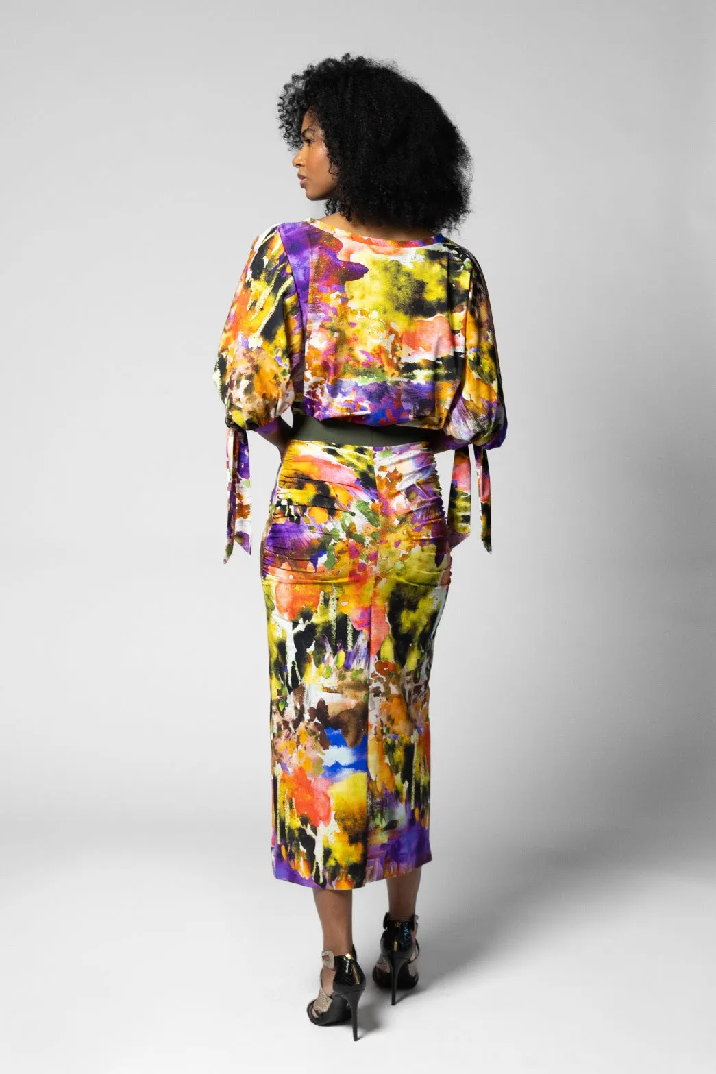 Eugenie Skirt - Biarritz Print