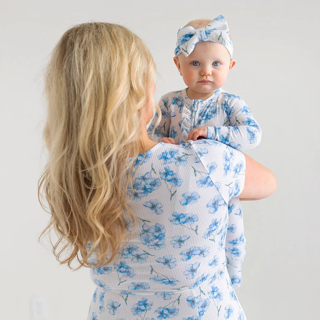 Everly Joy Footie Ruffled Zippered One Piece