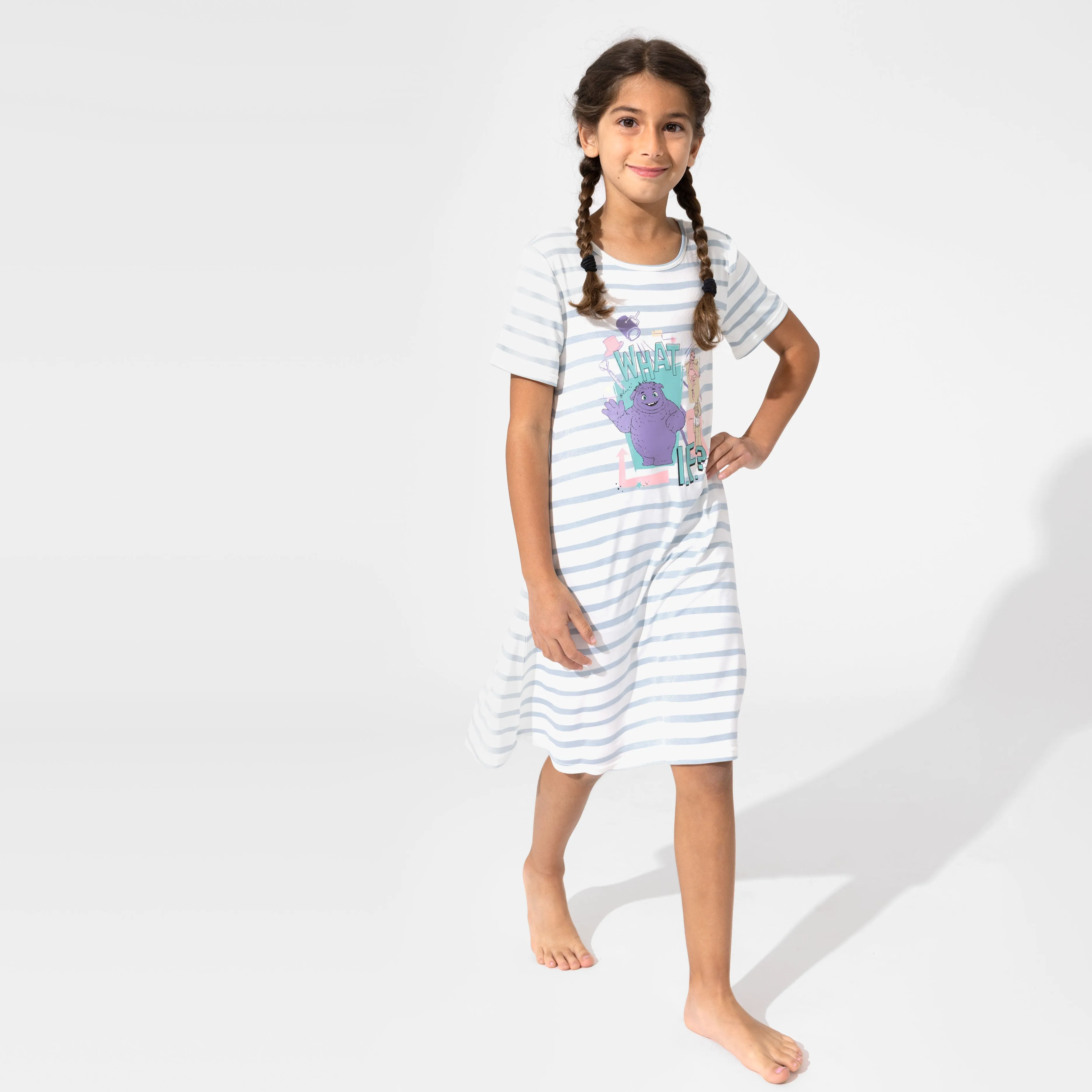 IF Imagine Bamboo Girls' Short Sleeve Dress