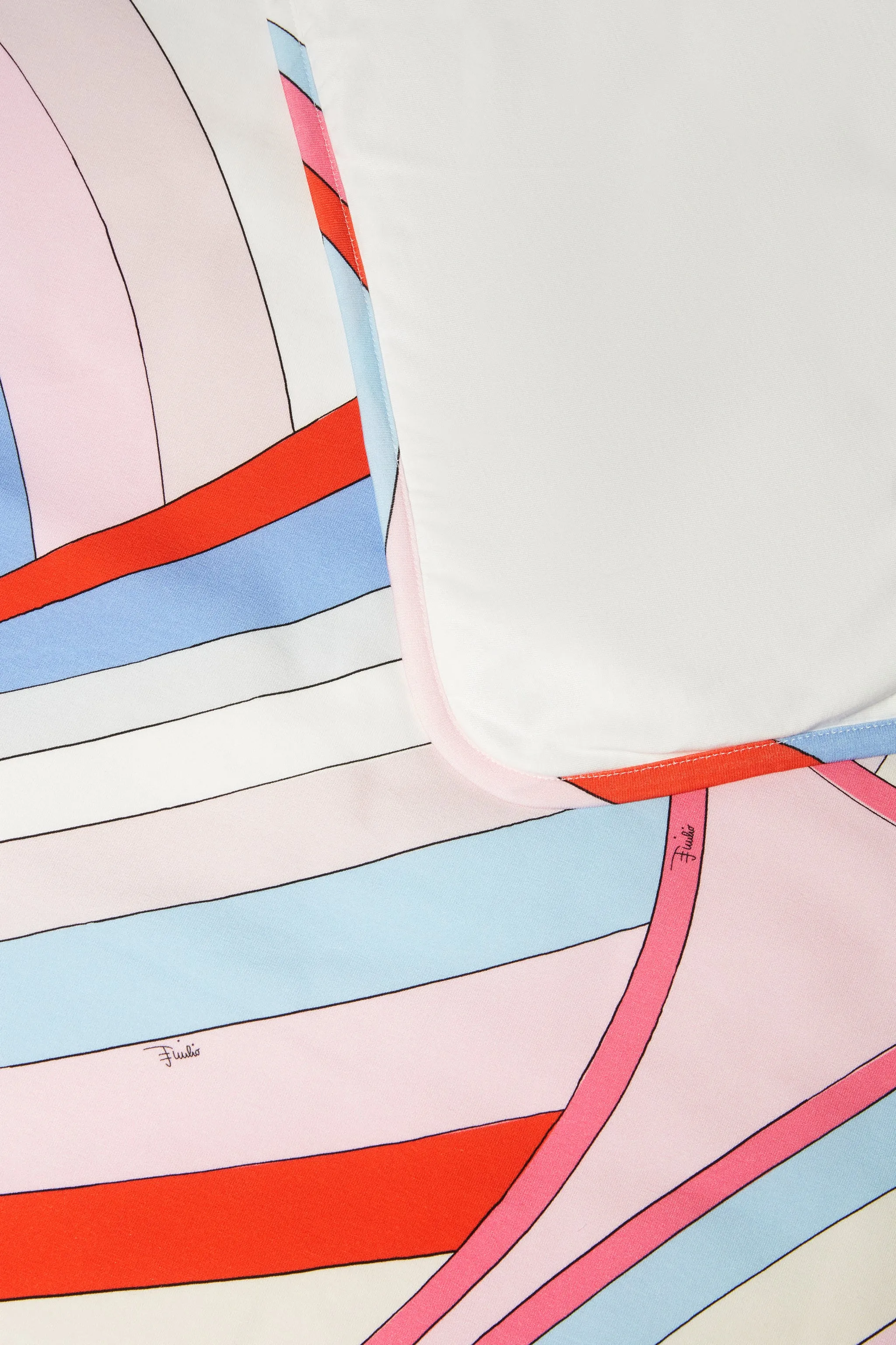 Iride-Print Baby Blanket