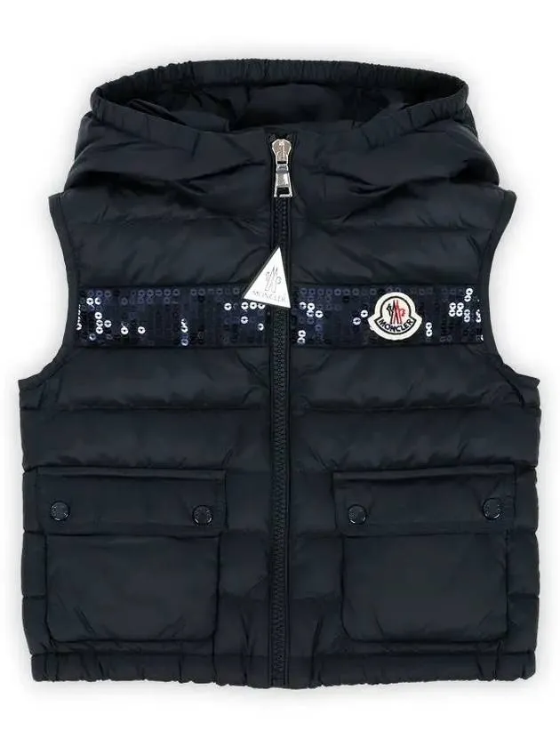 Kids BLAVET Down Padded Vest Navy 1A00001 595FE 778 8 10A