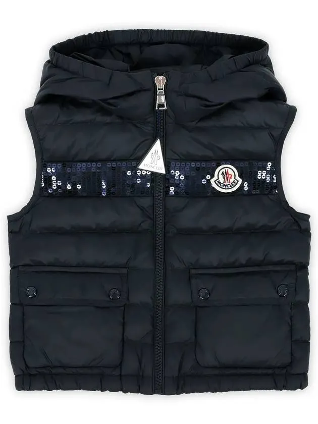 Kids BLAVET Down Padded Vest Navy 1A00001 595FE 778 8 10A