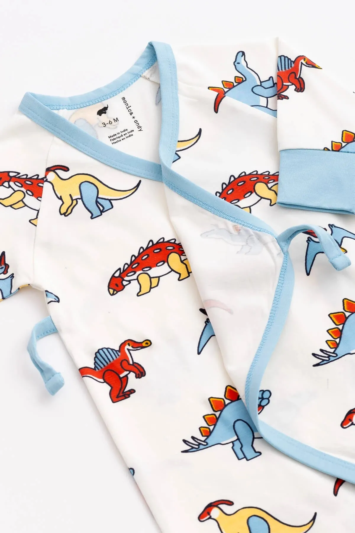 Kimono Tie One-Piece_Happy Dinos