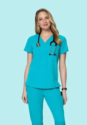 One Pocket Top Teal