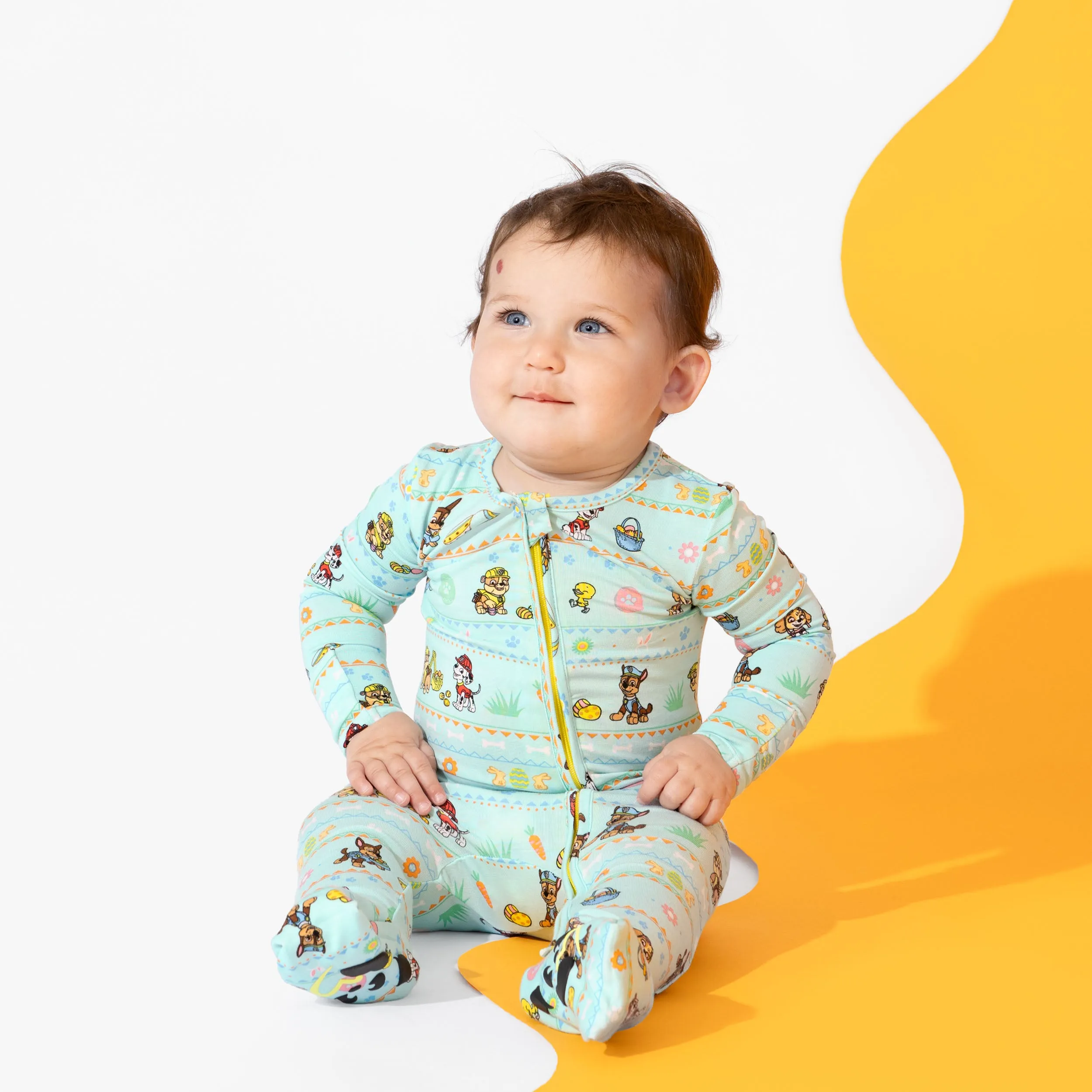 PAW Patrol: Easter Bamboo Convertible Footie
