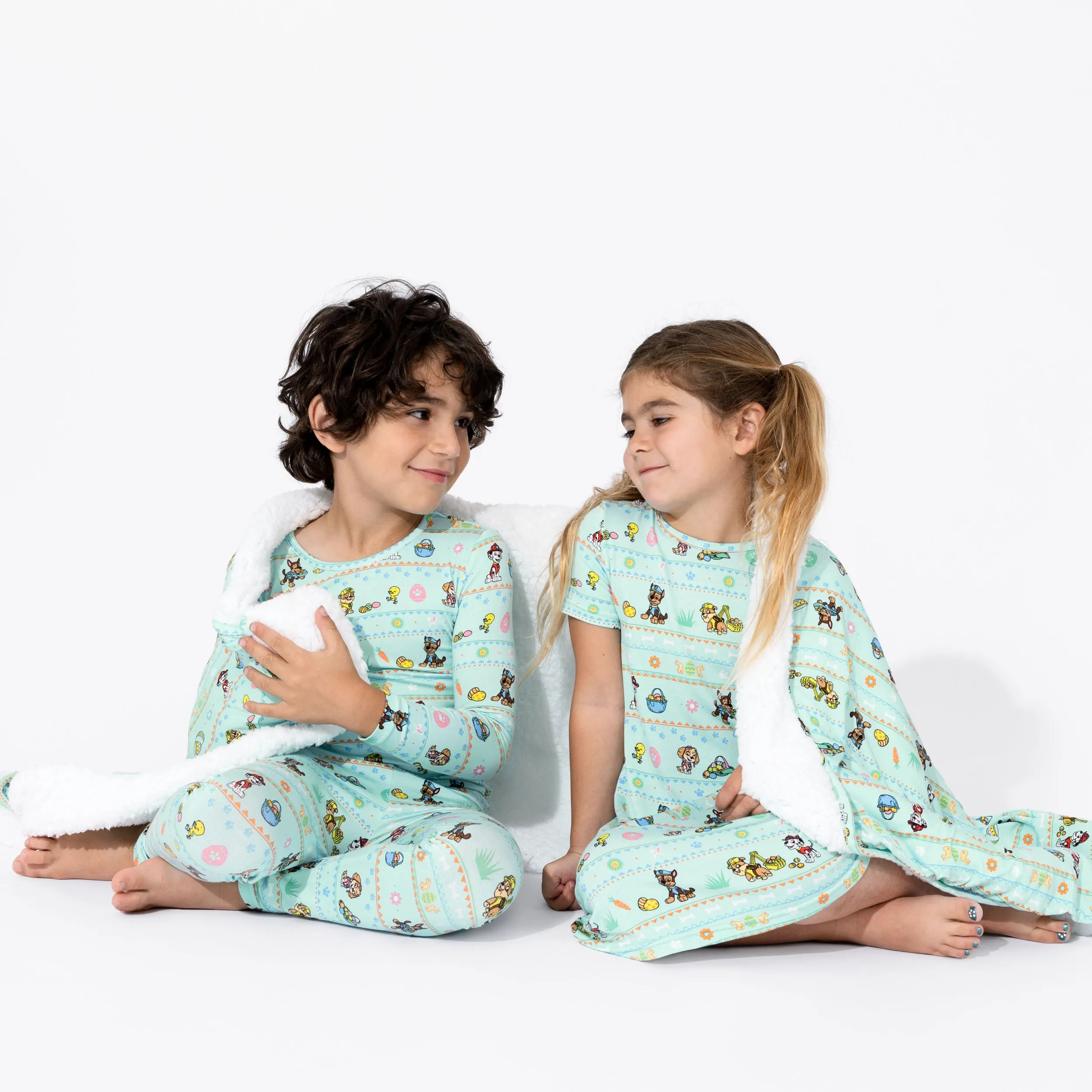 PAW Patrol: Easter Bamboo Girls' Short Sleeve Dress