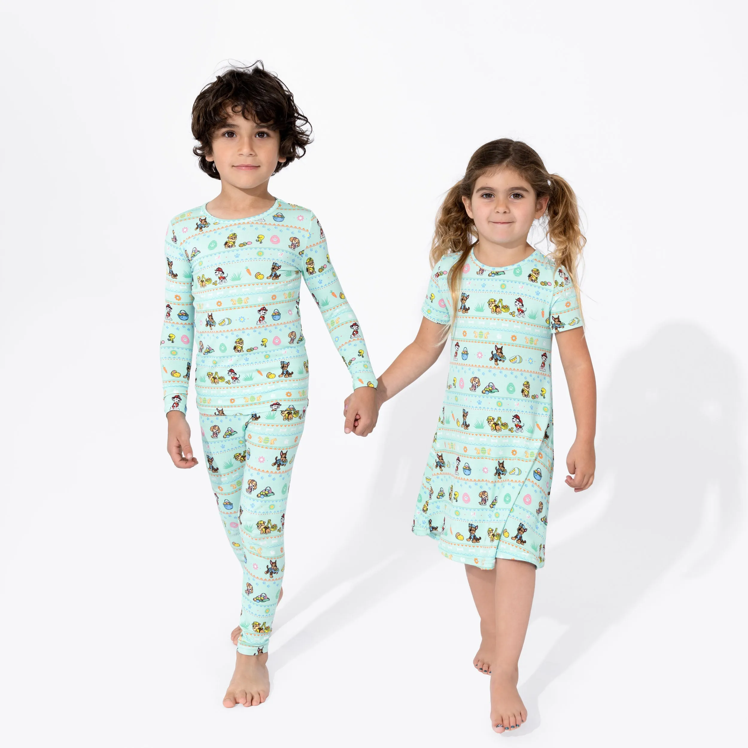 PAW Patrol: Easter Bamboo Girls' Short Sleeve Dress