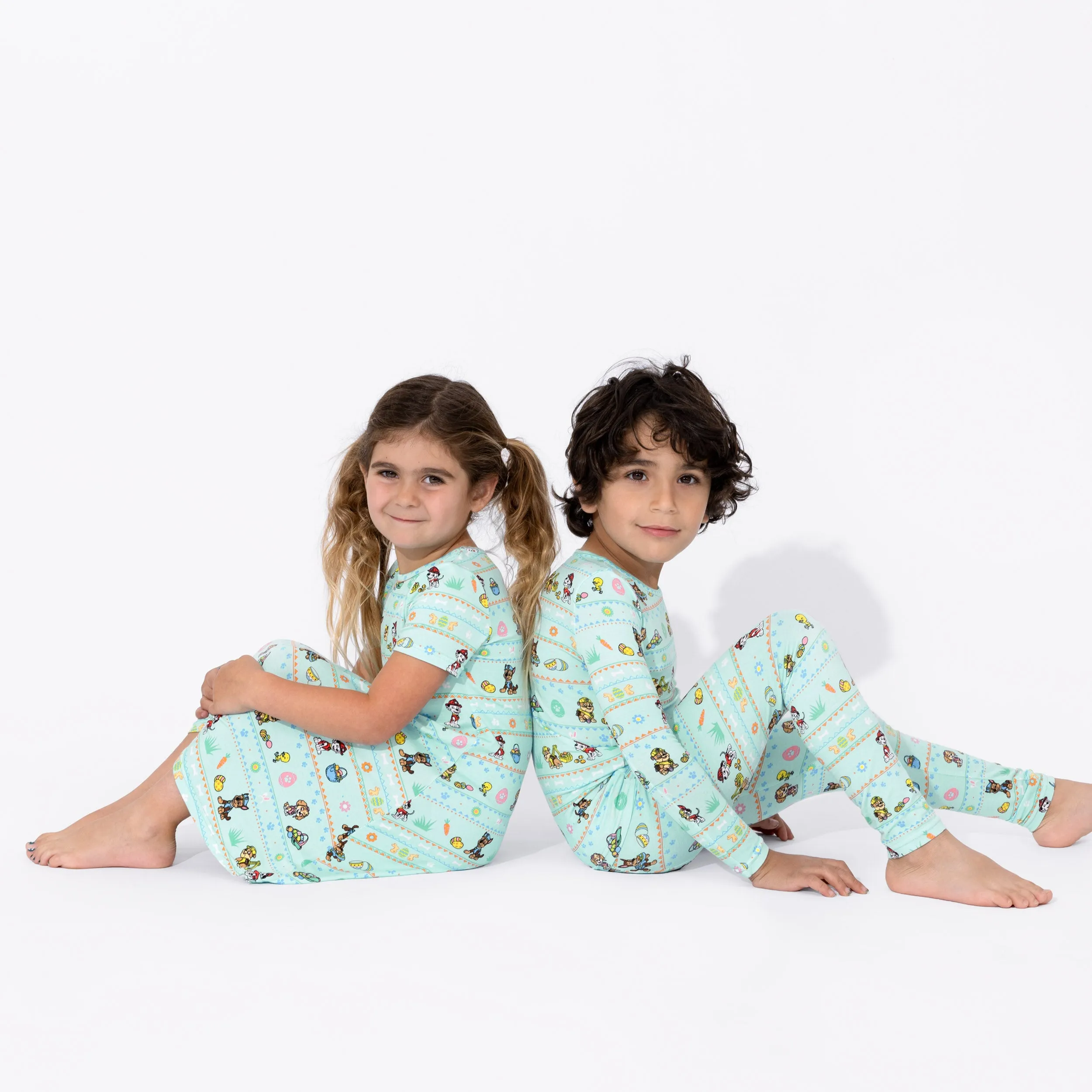 PAW Patrol: Easter Bamboo Girls' Short Sleeve Dress