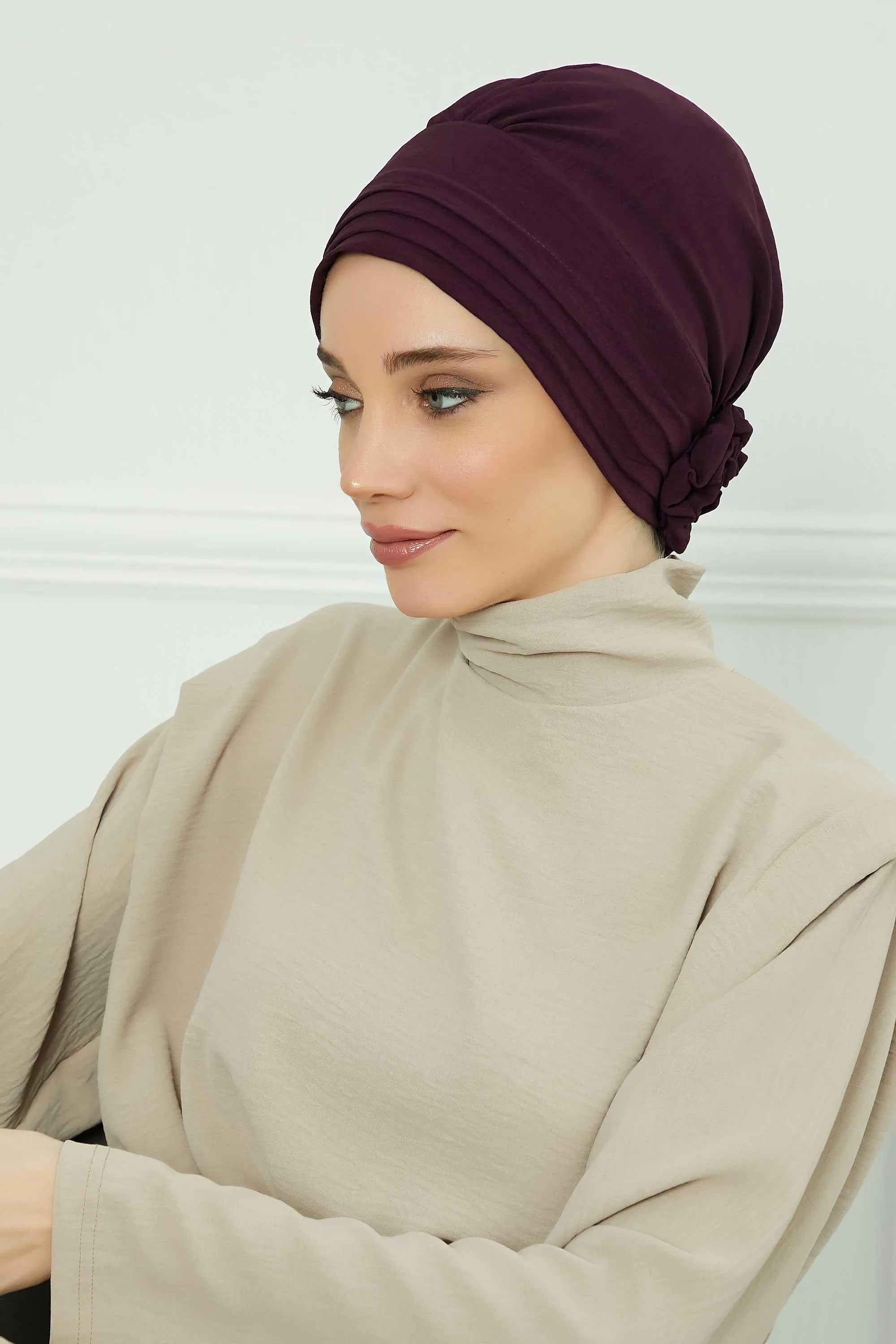 Practicle Detachable Women Sun Hat, Summer Bonnet Cap for Muslim Women, Multi-usage Hijab Sun Hat, Muslim Beach Hat, Sun Protective Hat,S-2A
